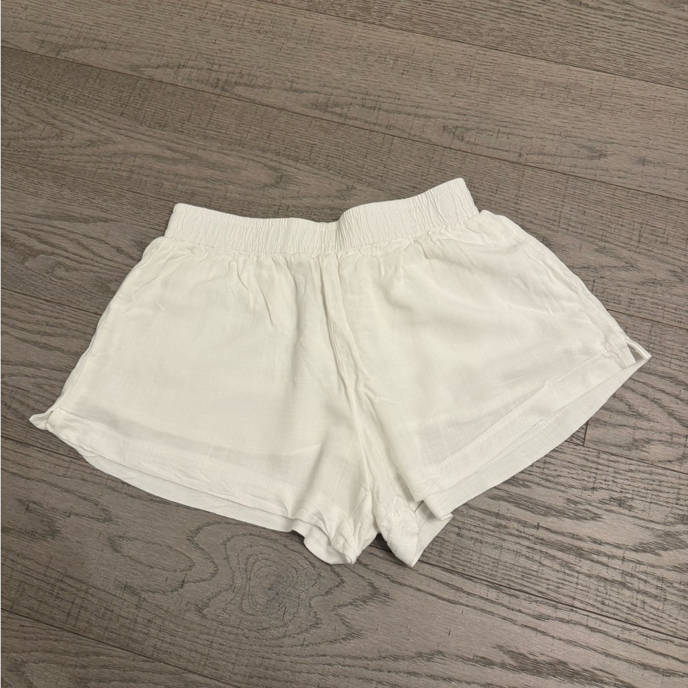 Princess Polly - BEACH HOUSE SHORTS OFF WHITE